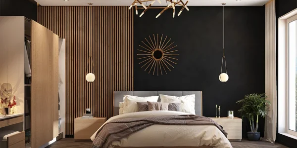 bedroom-pvc-wall-panels-in-wooden